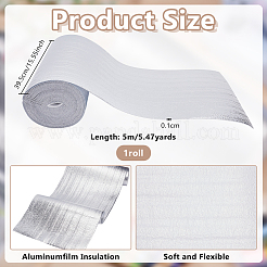 5M EPE with Aluminum Film Thermal Insulation Cotton Roll&nbsp;DIY-WH0671-357