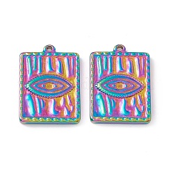 Ion Plating(IP) 304 Stainless Steel Pendant Rhinestone Settings&nbsp;STAS-G278-08M