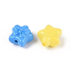 Baking Paint Opaque Acrylic Beads&nbsp;OACR-N142-11