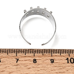 Brass Loop Ring Base&nbsp;KK-CBA23C2-01P
