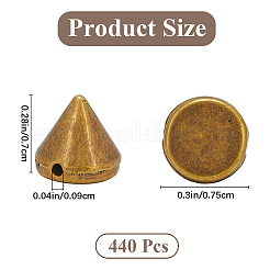 440Pcs ABS Beads&nbsp;FIND-GF0006-70C