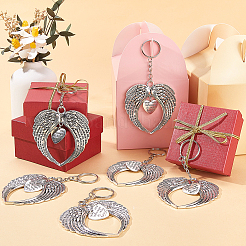 10Pcs Alloy Keychain&nbsp;KEYC-SP0001-02