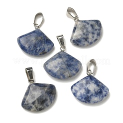 Natural Blue Spot Jasper Pendants&nbsp;G-Z067-05P-04