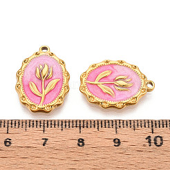304 Stainless Steel Enamel Pendants&nbsp;STAS-N110-27B-G
