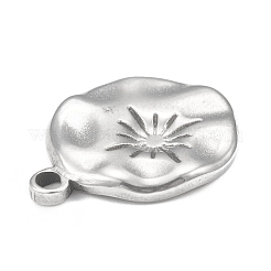 Non-Tarnish 304 Stainless Steel Pendants&nbsp;STAS-F287-30P