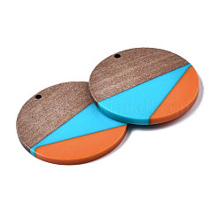 Resin & Walnut Wood Pendants&nbsp;RESI-S389-065A
