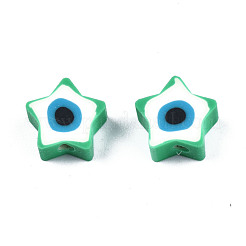 Handmade Polymer Clay Beads&nbsp;CLAY-T019-09