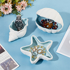 Porcelain Jewelry Dish Tray&nbsp;DJEW-WH0009-27