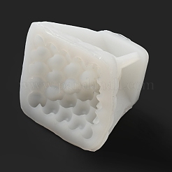 DIY Pyramid Bubble Candle Food Grade Silicone Molds&nbsp;DIY-G063-02