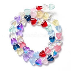Transparent Glass Beads Strand&nbsp;GLAA-F112-01H