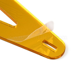 Opaque Acrylic Earring Display Stands&nbsp;EDIS-WH0029-17