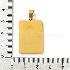 Ion Plating(IP) 304 Stainless Steel Pendants&nbsp;STAS-C101-03G
