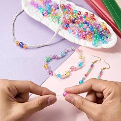 140G UV Plating Transparent Acrylic Beads&nbsp;OACR-SZ0001-54