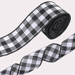 Imitation Burlap Ribbon&nbsp;DIY-WH20048-067B