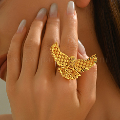 Brass Adjustable Cuff Open Rings for Women&nbsp;NN3965