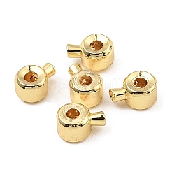Brass Crimp Beads&nbsp;KK-Z030-17A-G