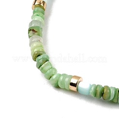 Natural Amazonite & Shell Beads Stretch Bracelets for Women&nbsp;WU5531-4