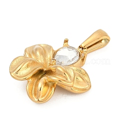 304 Stainless Steel Rhinestone Pendants&nbsp;LS-STAS-K291-06G-02