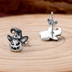 Halloween Alloy Enamel Stud Earrings&nbsp;WGD1460-01