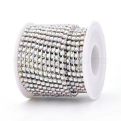 Iron Rhinestone Cup Chains&nbsp;CH-T006-03A-01