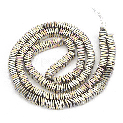 Electroplate Non-magnetic Synthetic Hematite Beads Strands&nbsp;G-T061-129E