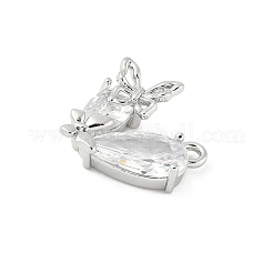 Brass Micro Pave Cubic Zirconia Pendants&nbsp;LS-KK-M326-17-P01