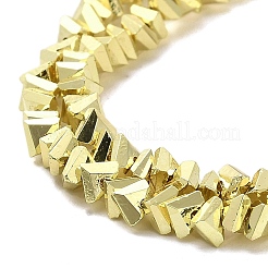 Electroplate Glass Beads Strands&nbsp;EGLA-D030-16A-03