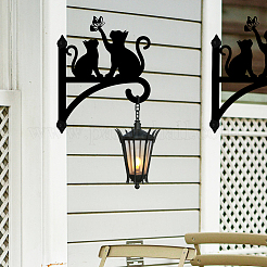Iron Hanging Plant Hanger Bracket&nbsp;HJEW-WH0095-022