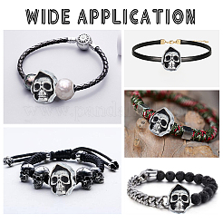 10Pcs Halloween 304 Stainless Steel Beads&nbsp;STAS-DC0008-83