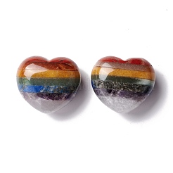 Chakra Gemstone Heart Love Stone&nbsp;G-K319-01