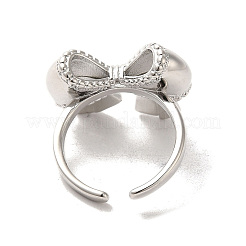 Brass Open Rings&nbsp;RJEW-R141-03-P