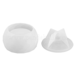 Faceted Hexagon DIY Candle Cup Silicone Molds&nbsp;LS-DIY-Q037-09B