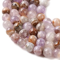 Natural Amethyst Lace Agate Beads Strands&nbsp;GG-CBABD99-04-8mm