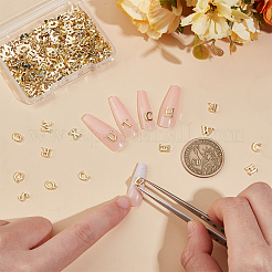 260Pcs 26 Styles Alloy 26 Letter Shapes Nail Art Decoration&nbsp;MRMJ-OC0004-11