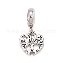 304 Stainless Steel European Dangle Charms&nbsp;STAS-C047-06P