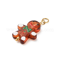 Christmas Handmade Lampwork Pendants&nbsp;STAS-C147-03D