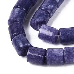 Dyed Natural White Jade Beads Strands&nbsp;G-Q606-02A-01