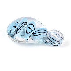Handmade Lampwork Pendants&nbsp;LAMP-N034-03C