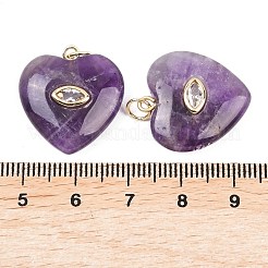 Natural Amethyst Pendants&nbsp;G-Z134-04E
