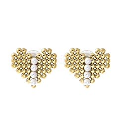 304 Stainless Steel Stud Earrings&nbsp;EJEW-S257-04G