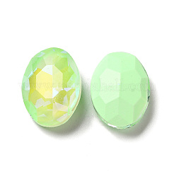 Mocha Fluorescent Style Glass Rhinestone Cabochons&nbsp;GGLA-M005-01B-214MK