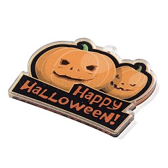 Halloween Theme Double Sided Printed Acrylic Pendants&nbsp;OACR-Z023-02C