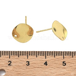 Brass Stud Earring Findings&nbsp;KK-G557-07B-G