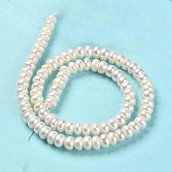 Natural Cultured Freshwater Pearl Beads Strands&nbsp;PEAR-J007-08