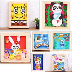 Wood Painting Canvas Panels&nbsp;DIY-WH0189-62B