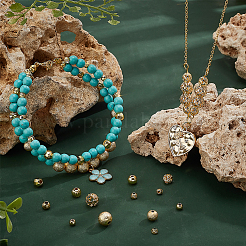 120Pcs 12 Styles Brass and Alloy Spacer Beads&nbsp;FIND-PH0017-39