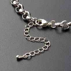 304 Stainless Steel Rolo Chain Necklaces&nbsp;NJEW-JN03542