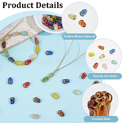 60Pcs Glass Beads&nbsp;GLAA-PA0001-71