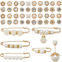 Alloy Safety Pin Brooch&nbsp;AJEW-SP0002-11