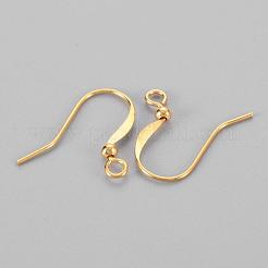 Brass French Earring Hooks&nbsp;KK-Q369-G